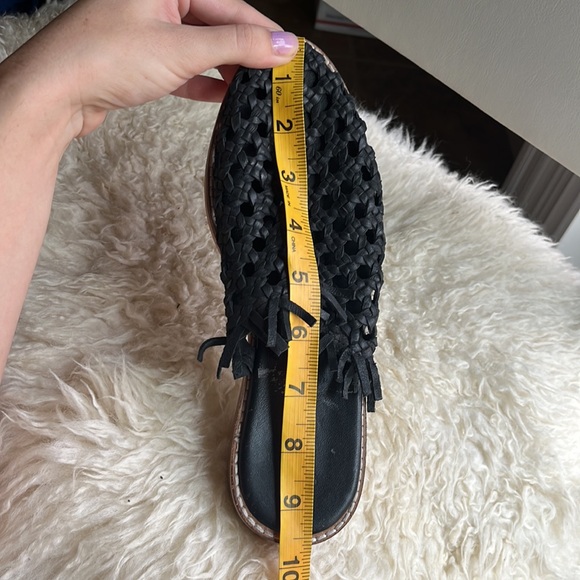 Free people black Woven Women's Slip-On Shoes - Picture 8 of 10
